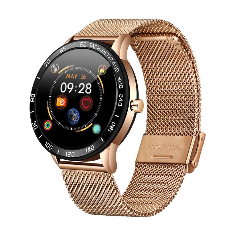 Modern Luxury New Smart Watch For Men and Women LED Color Screen And With Heart Rate Blood Pressure Tracker With Multi-Function Mode Sport Smartwatch fitness Tracker