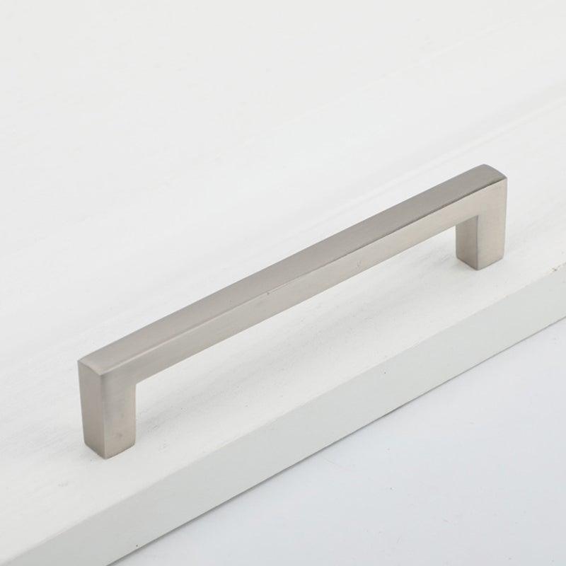 Cabinet Handles Kitchen Door Handles Drawer Knobs Aluminum Alloy Wardrobe Door Handles Brushed Modern Style Hardware Stainless Steel Kitchen Cabinet Pulls For Kitchen Cabinet Drawer Door Cupboard Decorative Modern Hardware For Cabinet