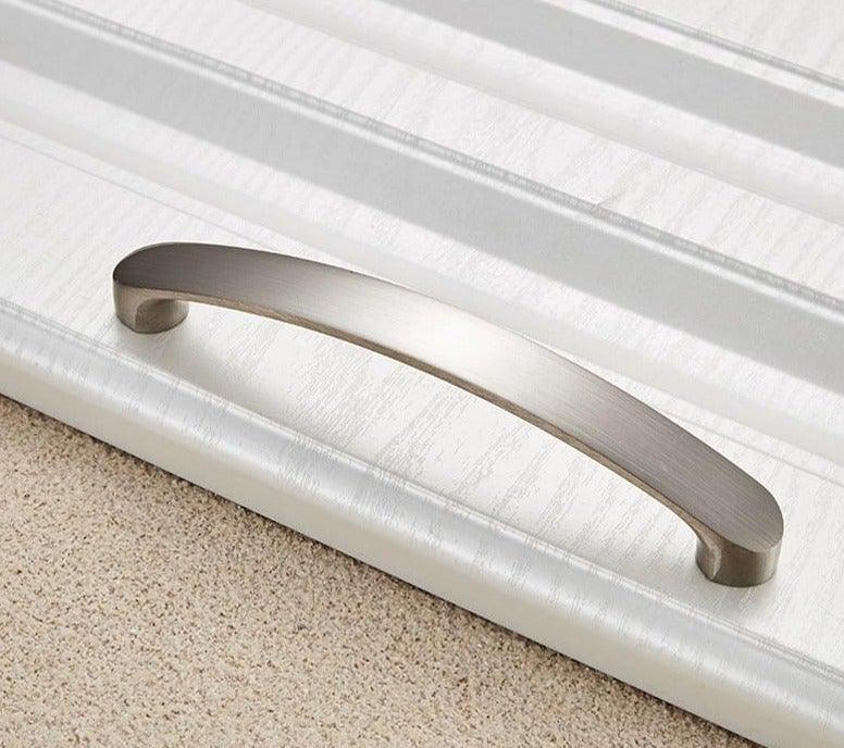 Cabinet Handles Kitchen Door Handles Drawer Knobs Aluminum Alloy Wardrobe Door Handles Brushed Modern Style Hardware Stainless Steel Kitchen Cabinet Pulls For Kitchen Cabinet Drawer Door Cupboard Decorative Modern Hardware For Cabinet