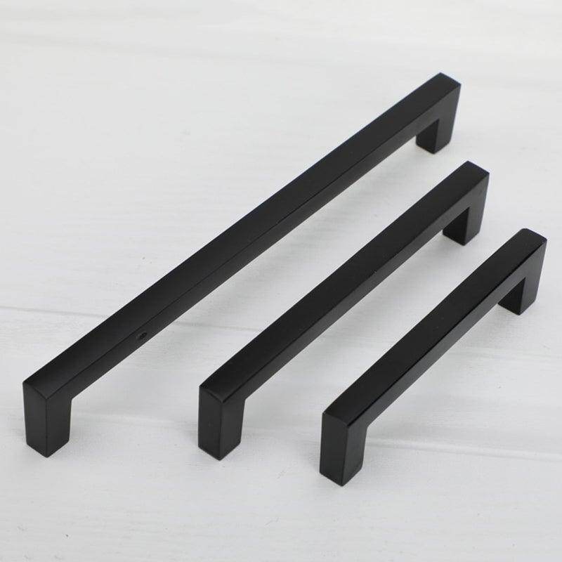 Cabinet Handles Kitchen Door Handles Drawer Knobs Aluminum Alloy Wardrobe Door Handles Brushed Modern Style Hardware Stainless Steel Kitchen Cabinet Pulls For Kitchen Cabinet Drawer Door Cupboard Decorative Modern Hardware For Cabinet
