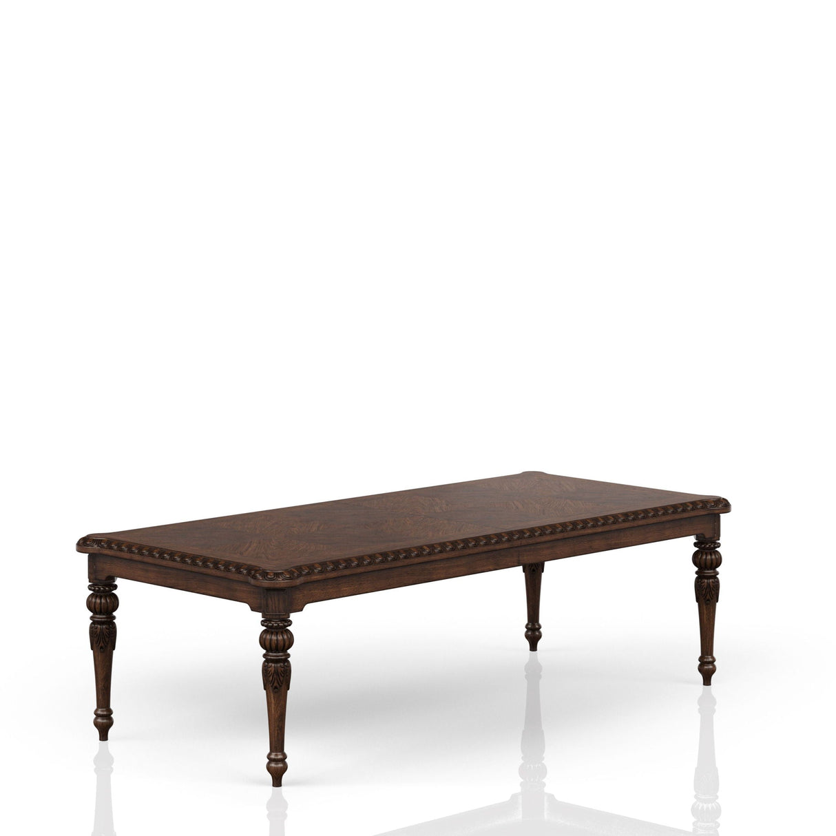 Expandable Dining Table Traditional - Mahogany by Couch.com