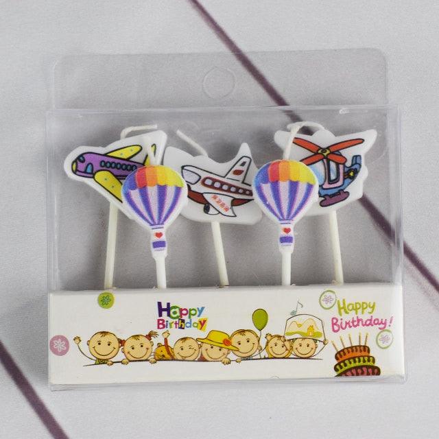 Cake Topper Bear Candles Cartoon Smiley Face Birthday Insert Creative Party Cake Handmade Smiley Daisy Flower Cake Toppers For Birthday Party