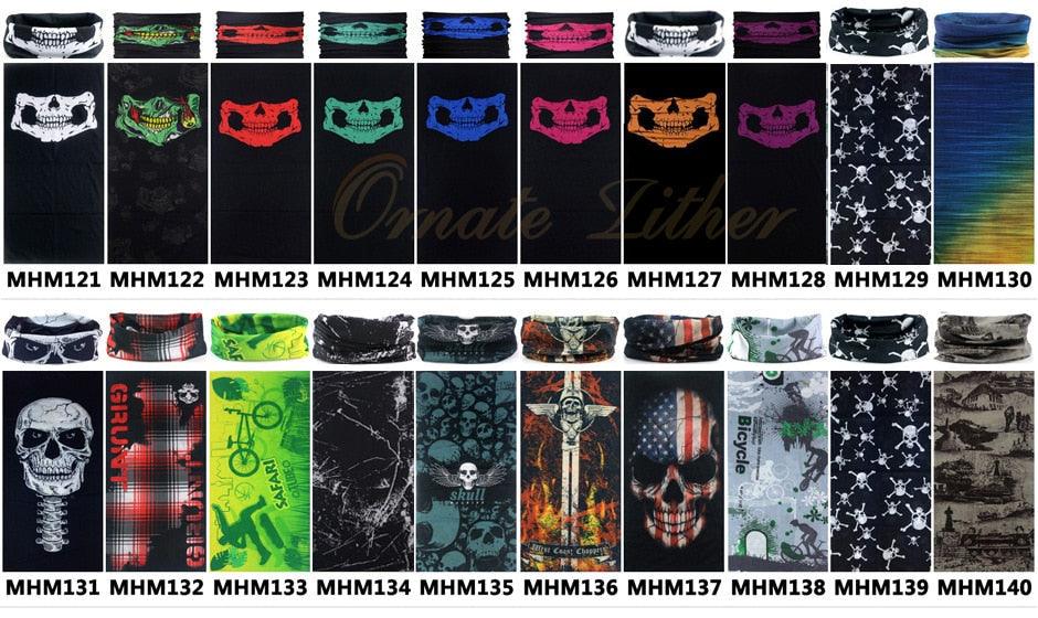 Camouflage Neck Gaiter Hunting Scarves Ice Silk Bandana Tubular Buff Half Mask Tactical Sport Headband Balaclava Balaclava Seamless Magic Head Scarf Breathable Bandana Turban Outdoor Hiking Quick-Dry Sweat Absorbing Scarves Multifunction Beanie Hat