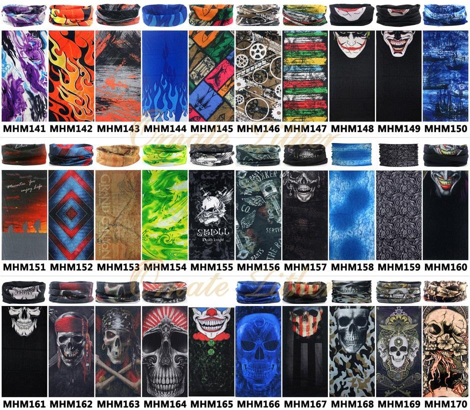Camouflage Neck Gaiter Hunting Scarves Ice Silk Bandana Tubular Buff Half Mask Tactical Sport Headband Balaclava Balaclava Seamless Magic Head Scarf Breathable Bandana Turban Outdoor Hiking Quick-Dry Sweat Absorbing Scarves Multifunction Beanie Hat