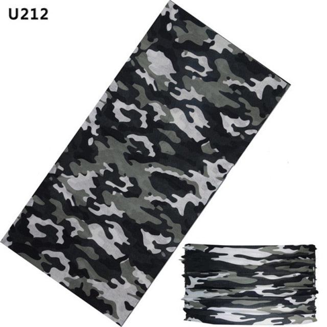 Camouflage Neck Gaiter Hunting Scarves Ice Silk Bandana Tubular Buff Half Mask Tactical Sport Headband Balaclava Balaclava Seamless Magic Head Scarf Breathable Bandana Turban Outdoor Hiking Quick-Dry Sweat Absorbing Scarves Multifunction Beanie Hat