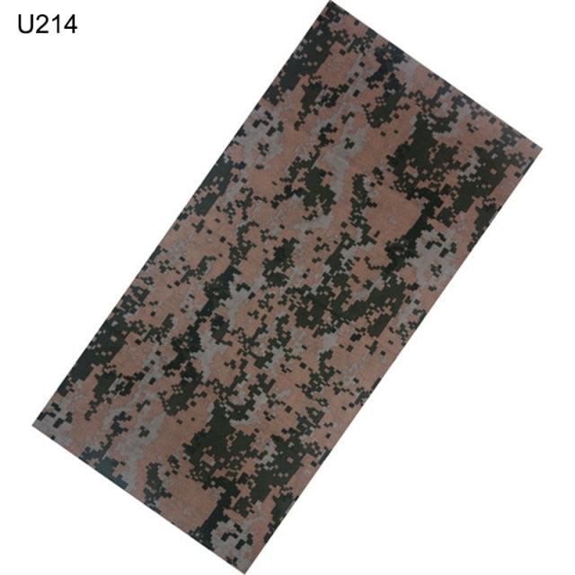 Camouflage Neck Gaiter Hunting Scarves Ice Silk Bandana Tubular Buff Half Mask Tactical Sport Headband Balaclava Balaclava Seamless Magic Head Scarf Breathable Bandana Turban Outdoor Hiking Quick-Dry Sweat Absorbing Scarves Multifunction Beanie Hat
