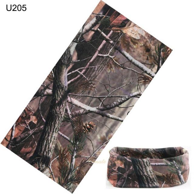 Camouflage Neck Gaiter Hunting Scarves Ice Silk Bandana Tubular Buff Half Mask Tactical Sport Headband Balaclava Balaclava Seamless Magic Head Scarf Breathable Bandana Turban Outdoor Hiking Quick-Dry Sweat Absorbing Scarves Multifunction Beanie Hat