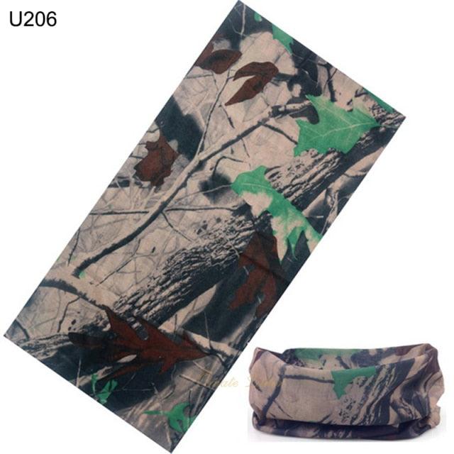 Camouflage Neck Gaiter Hunting Scarves Ice Silk Bandana Tubular Buff Half Mask Tactical Sport Headband Balaclava Balaclava Seamless Magic Head Scarf Breathable Bandana Turban Outdoor Hiking Quick-Dry Sweat Absorbing Scarves Multifunction Beanie Hat