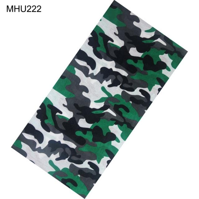 Camouflage Neck Gaiter Hunting Scarves Ice Silk Bandana Tubular Buff Half Mask Tactical Sport Headband Balaclava Balaclava Seamless Magic Head Scarf Breathable Bandana Turban Outdoor Hiking Quick-Dry Sweat Absorbing Scarves Multifunction Beanie Hat