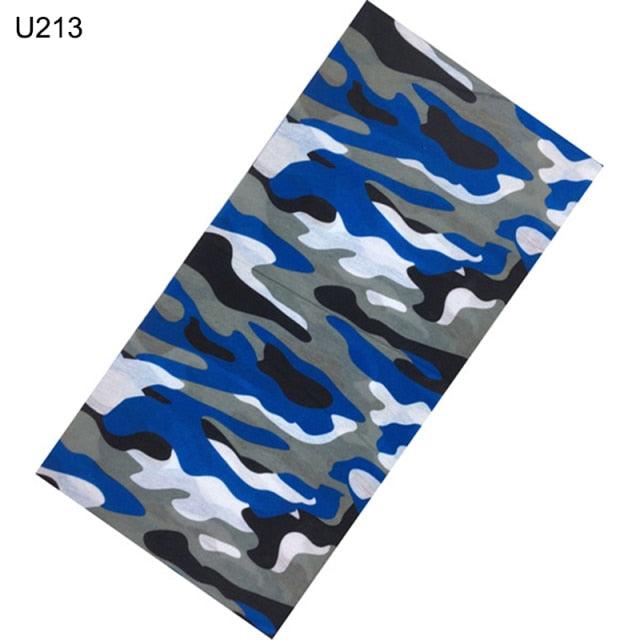 Camouflage Neck Gaiter Hunting Scarves Ice Silk Bandana Tubular Buff Half Mask Tactical Sport Headband Balaclava Balaclava Seamless Magic Head Scarf Breathable Bandana Turban Outdoor Hiking Quick-Dry Sweat Absorbing Scarves Multifunction Beanie Hat