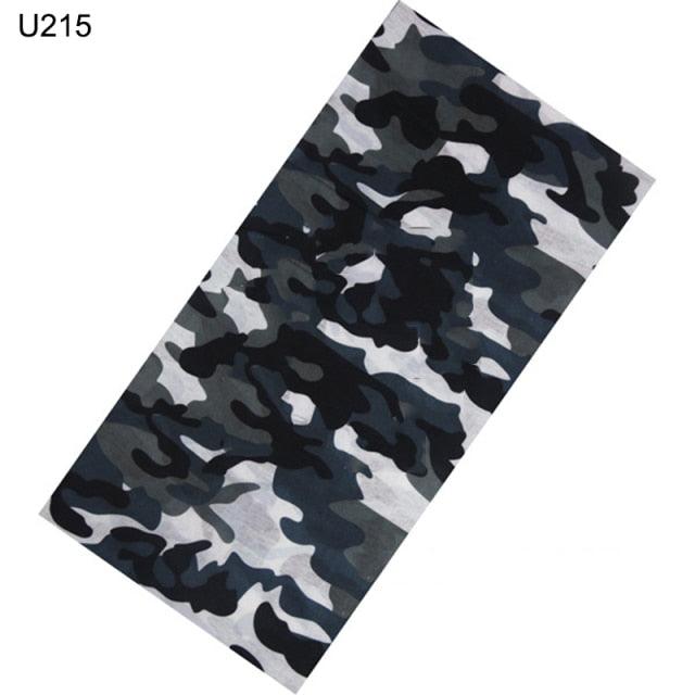 Camouflage Neck Gaiter Hunting Scarves Ice Silk Bandana Tubular Buff Half Mask Tactical Sport Headband Balaclava Balaclava Seamless Magic Head Scarf Breathable Bandana Turban Outdoor Hiking Quick-Dry Sweat Absorbing Scarves Multifunction Beanie Hat