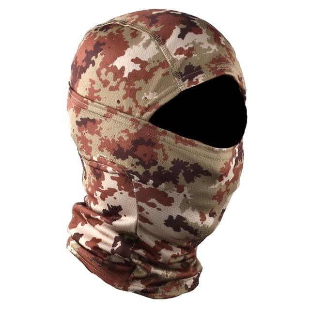 Camouflage Tiger Digital Balaclava Tactical Airsoft Full Face Wargame Cycling Hunting Army Bike Military Mask Face Mask Fleece Bandana Sports Skiing Scarf Warmer Neck Gaiter Cover Bike Hiking Cycling Hunting Snowboard Summer Men Women