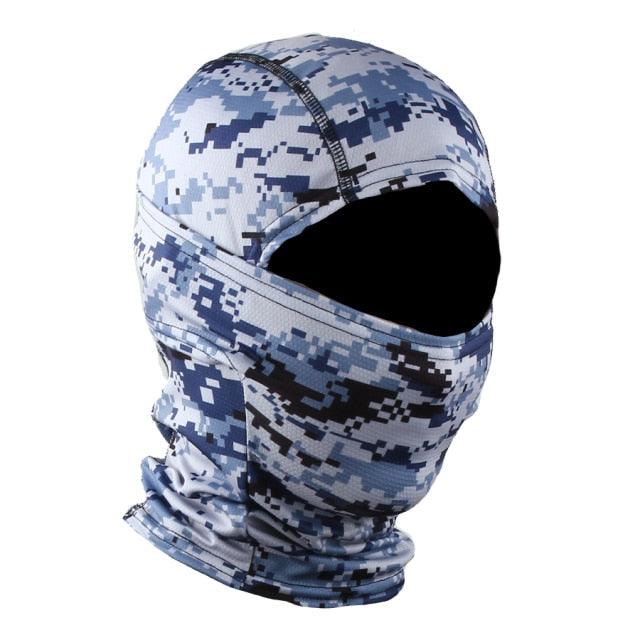 Camouflage Tiger Digital Balaclava Tactical Airsoft Full Face Wargame Cycling Hunting Army Bike Military Mask Face Mask Fleece Bandana Sports Skiing Scarf Warmer Neck Gaiter Cover Bike Hiking Cycling Hunting Snowboard Summer Men Women