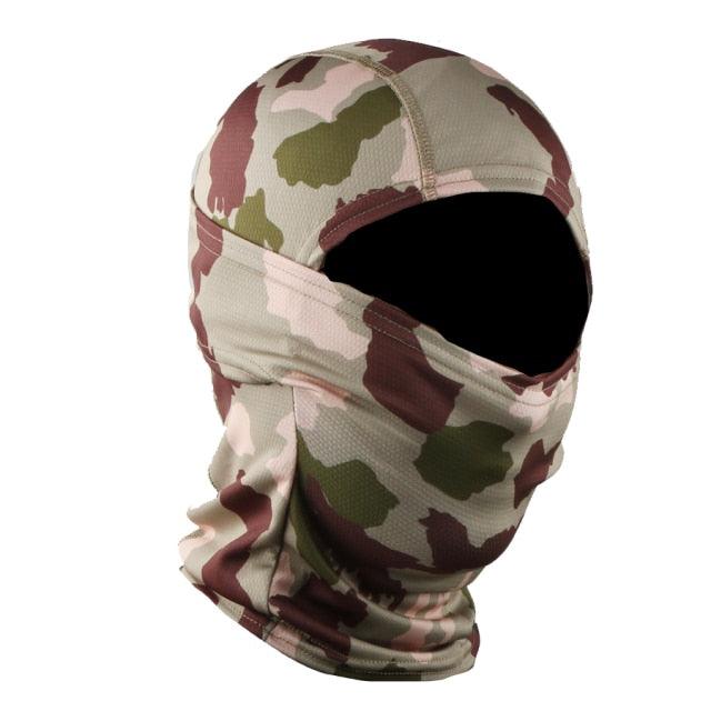 Camouflage Tiger Digital Balaclava Tactical Airsoft Full Face Wargame Cycling Hunting Army Bike Military Mask Face Mask Fleece Bandana Sports Skiing Scarf Warmer Neck Gaiter Cover Bike Hiking Cycling Hunting Snowboard Summer Men Women