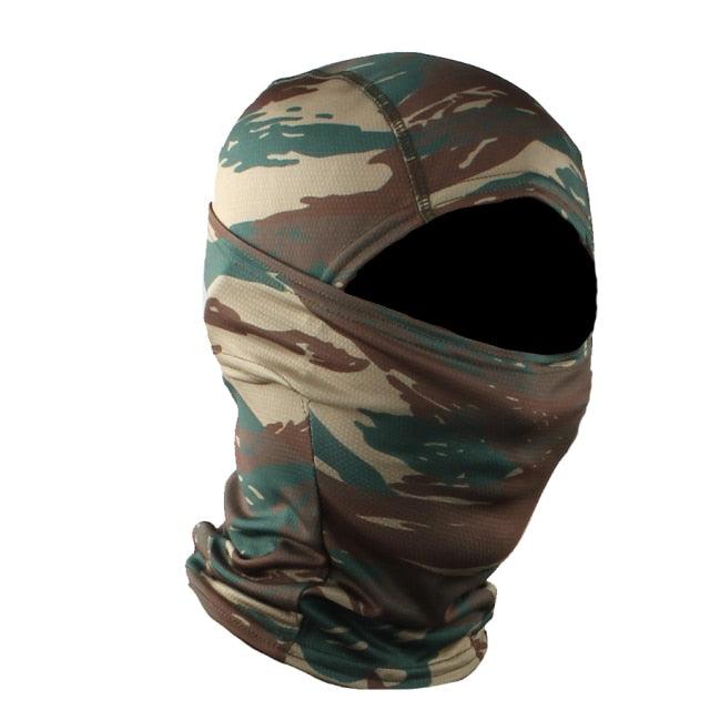 Camouflage Tiger Digital Balaclava Tactical Airsoft Full Face Wargame Cycling Hunting Army Bike Military Mask Face Mask Fleece Bandana Sports Skiing Scarf Warmer Neck Gaiter Cover Bike Hiking Cycling Hunting Snowboard Summer Men Women