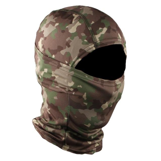 Camouflage Tiger Digital Balaclava Tactical Airsoft Full Face Wargame Cycling Hunting Army Bike Military Mask Face Mask Fleece Bandana Sports Skiing Scarf Warmer Neck Gaiter Cover Bike Hiking Cycling Hunting Snowboard Summer Men Women