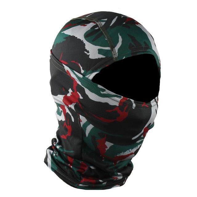 Camouflage Tiger Digital Balaclava Tactical Airsoft Full Face Wargame Cycling Hunting Army Bike Military Mask Face Mask Fleece Bandana Sports Skiing Scarf Warmer Neck Gaiter Cover Bike Hiking Cycling Hunting Snowboard Summer Men Women