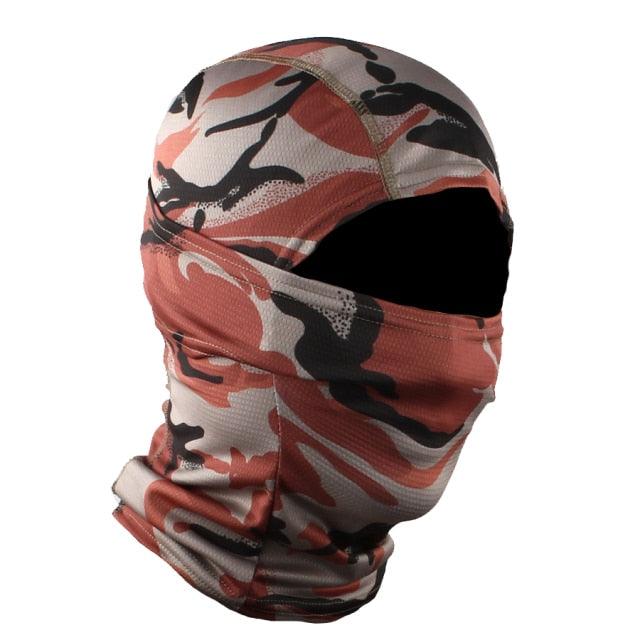 Camouflage Tiger Digital Balaclava Tactical Airsoft Full Face Wargame Cycling Hunting Army Bike Military Mask Face Mask Fleece Bandana Sports Skiing Scarf Warmer Neck Gaiter Cover Bike Hiking Cycling Hunting Snowboard Summer Men Women