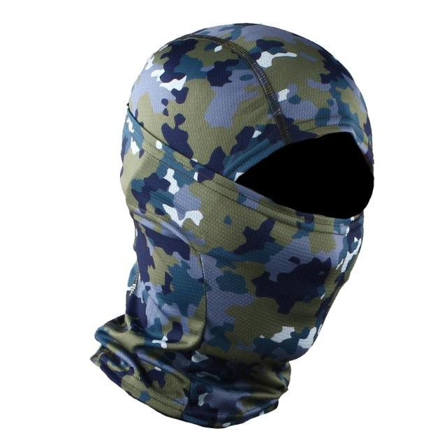 Camouflage Tiger Digital Balaclava Tactical Airsoft Full Face Wargame Cycling Hunting Army Bike Military Mask Face Mask Fleece Bandana Sports Skiing Scarf Warmer Neck Gaiter Cover Bike Hiking Cycling Hunting Snowboard Summer Men Women