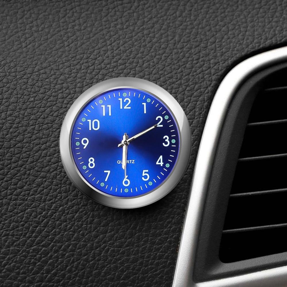 Car Clock Ornament Auto Watch Decoration Automobiles Car Dashboard Clock Cars Air Vent Clip Quartz Clocks Mini Luminous Quartz Analog Watch Universal Pocket Stick-On Clock Perfect Interior Dashboard Time Display Digital Pointer Clock In Car Accessories