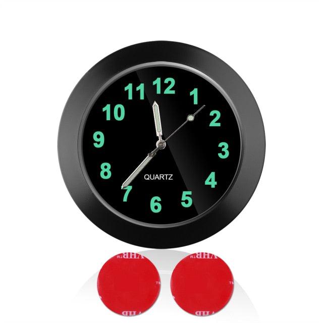 Car Clock Ornament Auto Watch Decoration Automobiles Car Dashboard Clock Cars Air Vent Clip Quartz Clocks Mini Luminous Quartz Analog Watch Universal Pocket Stick-On Clock Perfect Interior Dashboard Time Display Digital Pointer Clock In Car Accessories