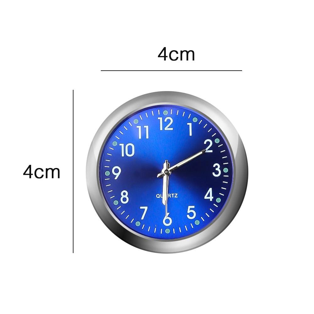 Car Clock Ornament Auto Watch Decoration Automobiles Car Dashboard Clock Cars Air Vent Clip Quartz Clocks Mini Luminous Quartz Analog Watch Universal Pocket Stick-On Clock Perfect Interior Dashboard Time Display Digital Pointer Clock In Car Accessories