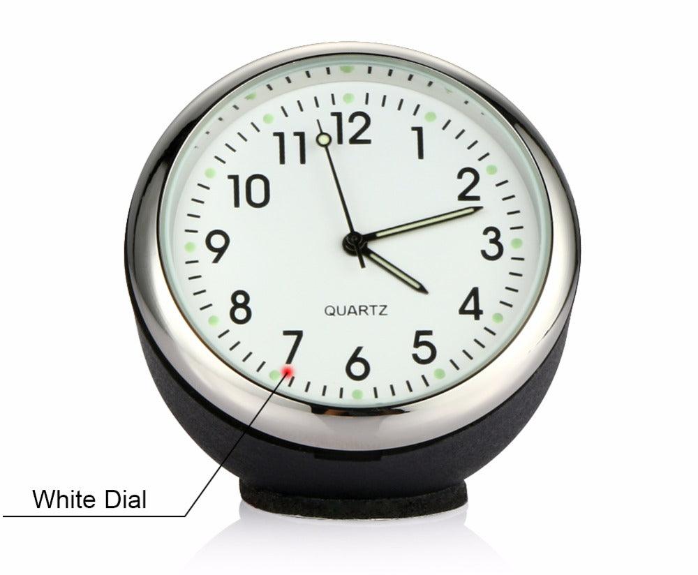 Car Clock Ornament Auto Watch Mini Clock Car Dashboard Clocks Luminous Car Clock Pocket Stick-On Clock Cars Air Vent Clip Quartz Clocks Vehicle Dashboard Decoration Automobiles Interior Dashboard Time Display Digital Pointer Clock In Car Accessories