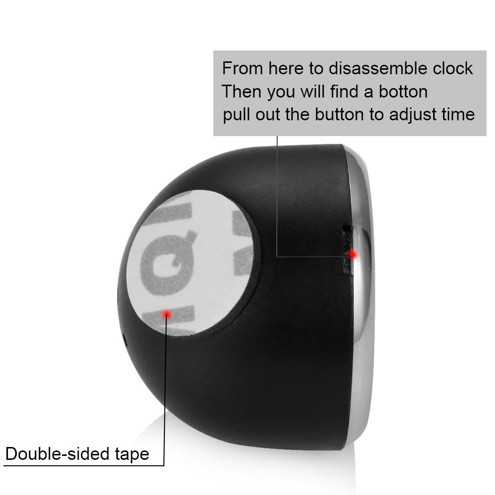 Car Clock Ornament Auto Watch Mini Clock Car Dashboard Clocks Luminous Car Clock Pocket Stick-On Clock Cars Air Vent Clip Quartz Clocks Vehicle Dashboard Decoration Automobiles Interior Dashboard Time Display Digital Pointer Clock In Car Accessories