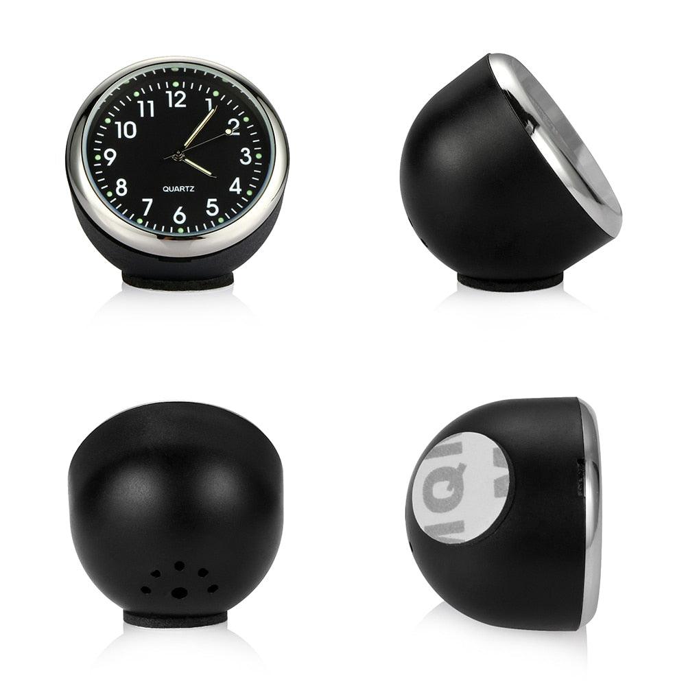 Car Clock Ornament Auto Watch Mini Clock Car Dashboard Clocks Luminous Car Clock Pocket Stick-On Clock Cars Air Vent Clip Quartz Clocks Vehicle Dashboard Decoration Automobiles Interior Dashboard Time Display Digital Pointer Clock In Car Accessories