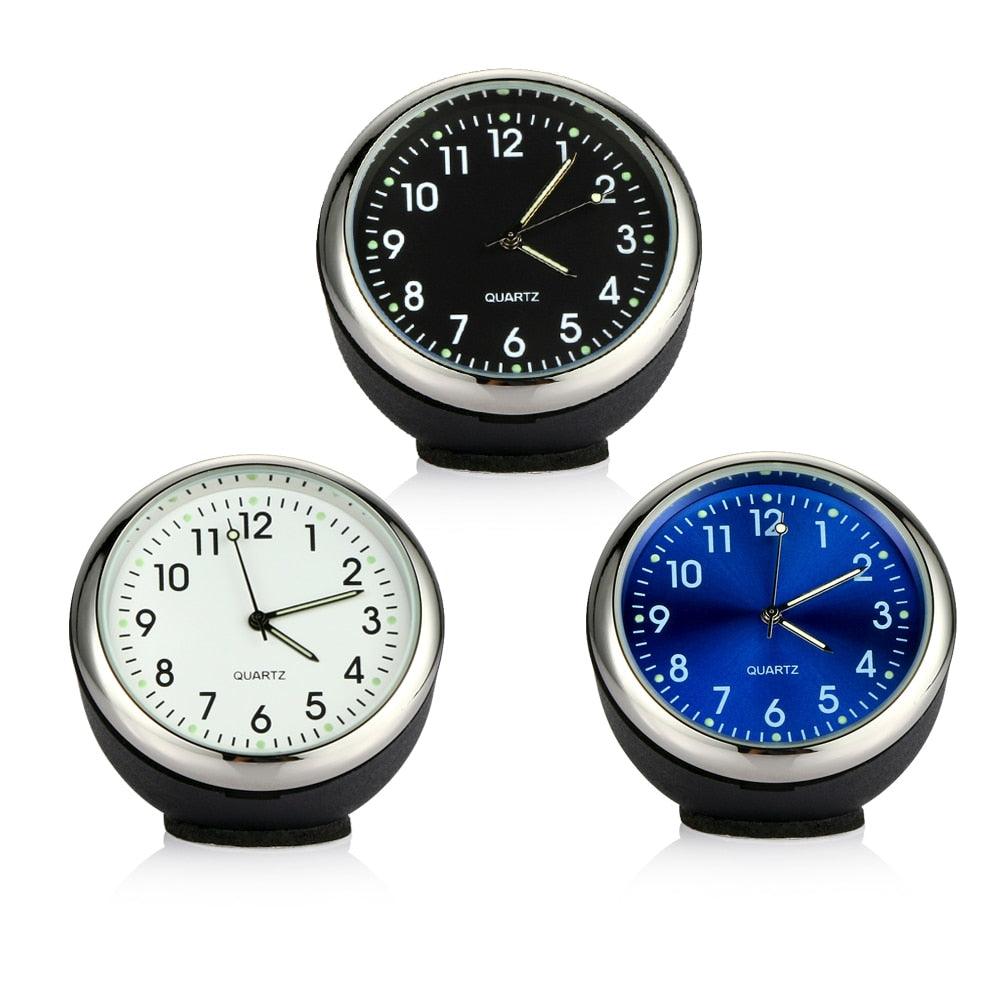 Car Clock Ornament Auto Watch Mini Clock Car Dashboard Clocks Luminous Car Clock Pocket Stick-On Clock Cars Air Vent Clip Quartz Clocks Vehicle Dashboard Decoration Automobiles Interior Dashboard Time Display Digital Pointer Clock In Car Accessories