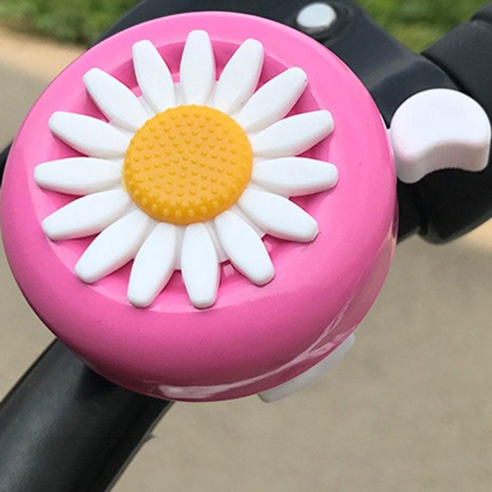 Cartoon Kids Funny Bicycle Bell Daisy Flower Horns Bike Children Girls Boy Cycling Ring Alarm For Handlebars Alloy Plastics Bell Kids Bike Bell Bike Bell For Kids Bike Bell For Girls Flower Kids Bike Horn Accessory