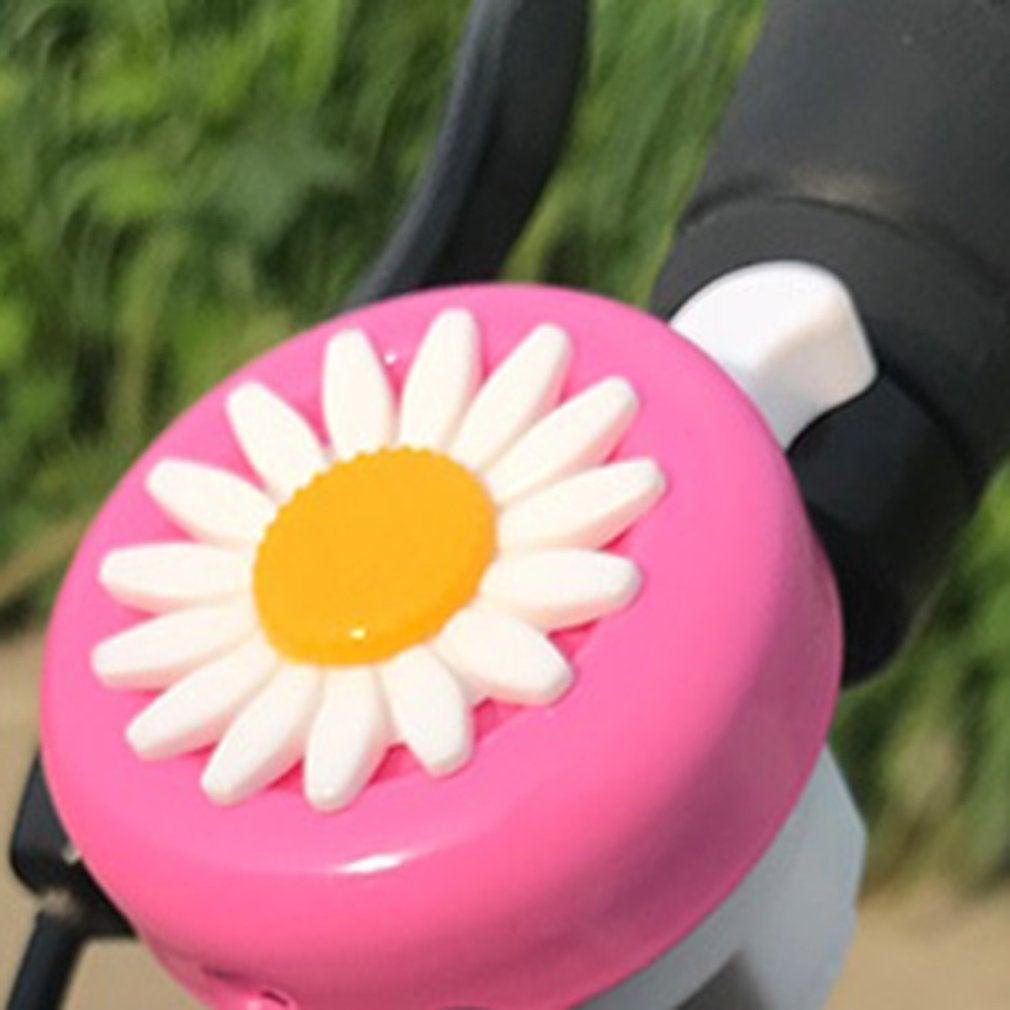 Cartoon Kids Funny Bicycle Bell Daisy Flower Horns Bike Children Girls Boy Cycling Ring Alarm For Handlebars Alloy Plastics Bell Kids Bike Bell Bike Bell For Kids Bike Bell For Girls Flower Kids Bike Horn Accessory