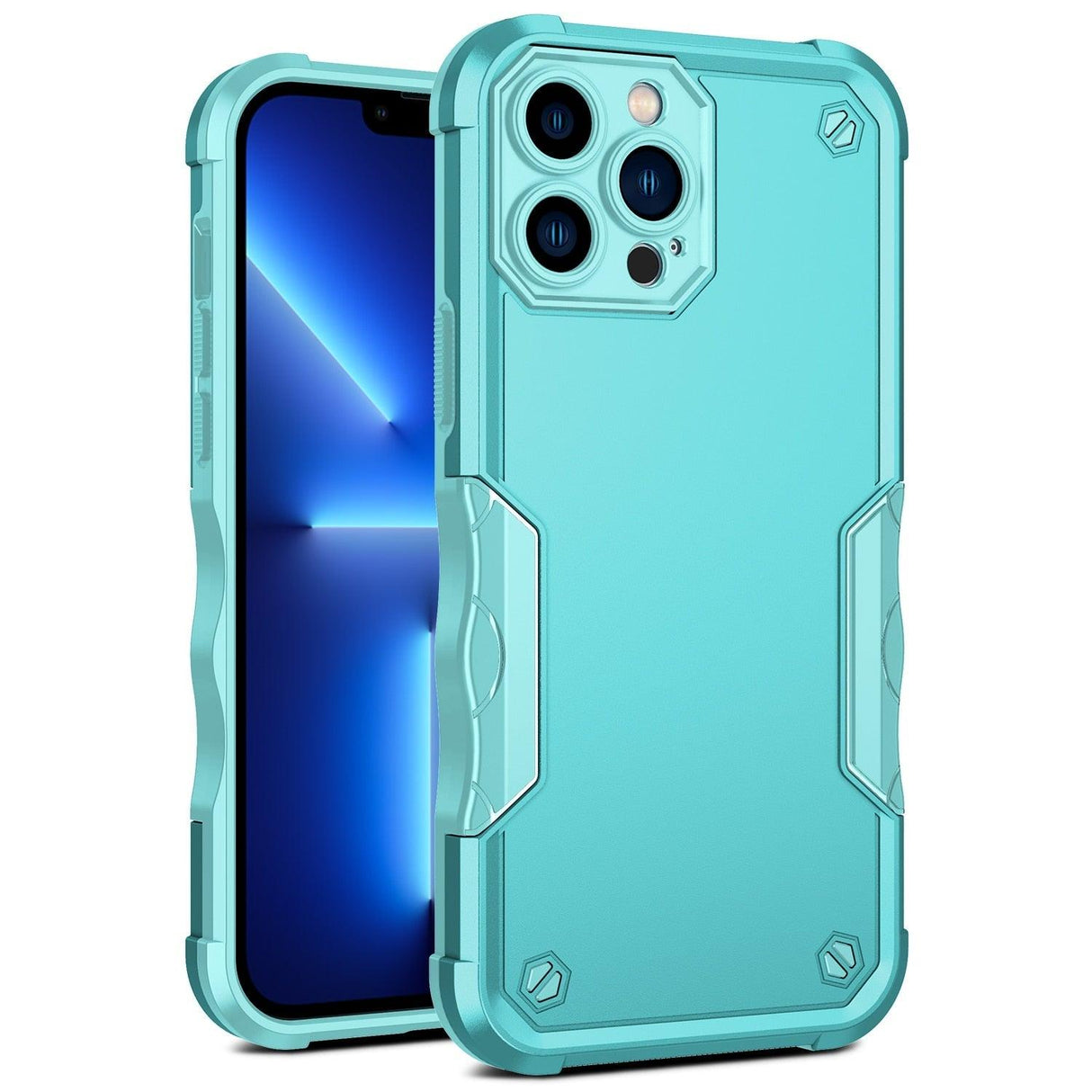 Case For iPhone 14 Pro Max iPhone 14 Plus 13 Pro Max 12 Mini Drop Cover Ultra-thin Mobile Case Full-Body Shockproof Heavy Duty Protective Cover
