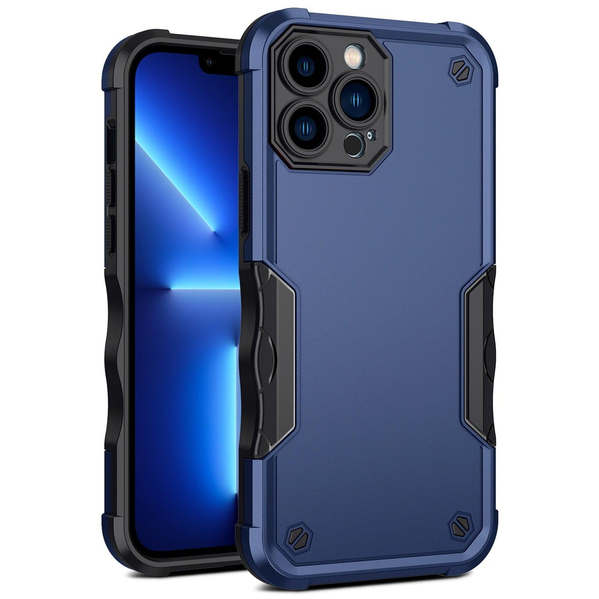 Case For iPhone 14 Pro Max iPhone 14 Plus 13 Pro Max 12 Mini Drop Cover Ultra-thin Mobile Case Full-Body Shockproof Heavy Duty Protective Cover