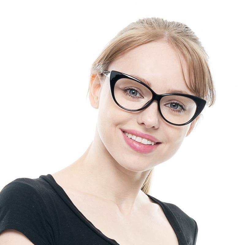 Cat Eye Reading Glasses For Women Lightweight Presbyopic Reading Glasses Fashion Cute Reader For Women Computer Readers Anti Glare UV Ray Eyeglasses +0.5 0.75 1.0 1.25 1.5 1.75 2.0 2.5 3.0 3.5 4.0