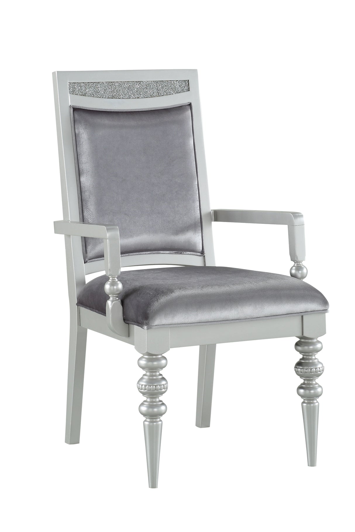 Maverick - Arm Chair (Set of 2) - Silver by Couch.com