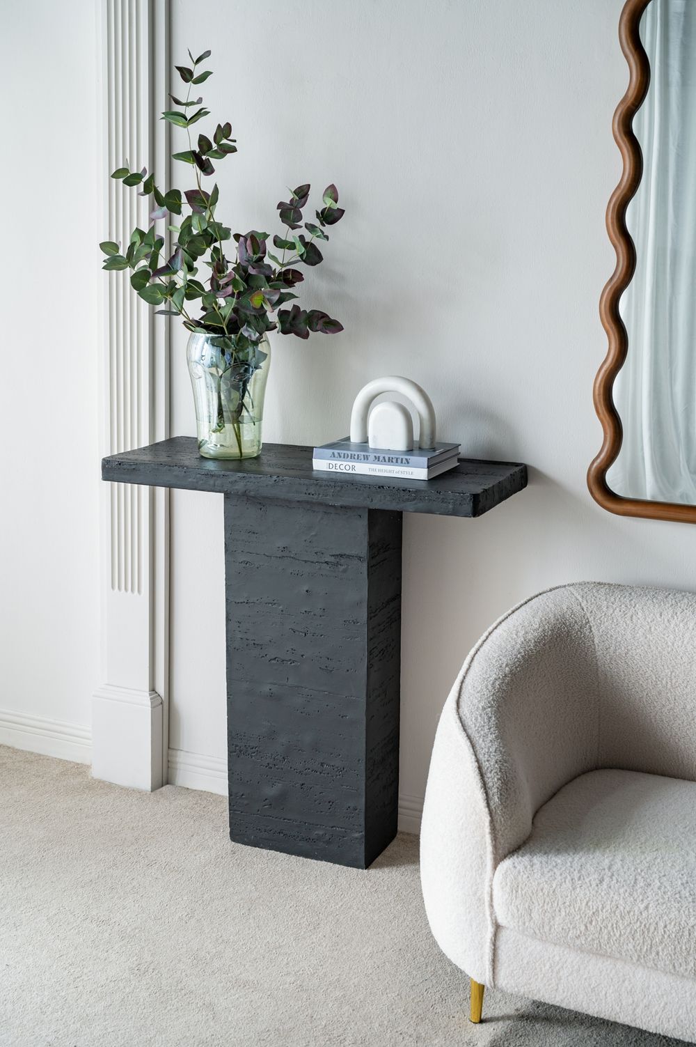 Square Coffee Table With Pedestal Base by Couch.com