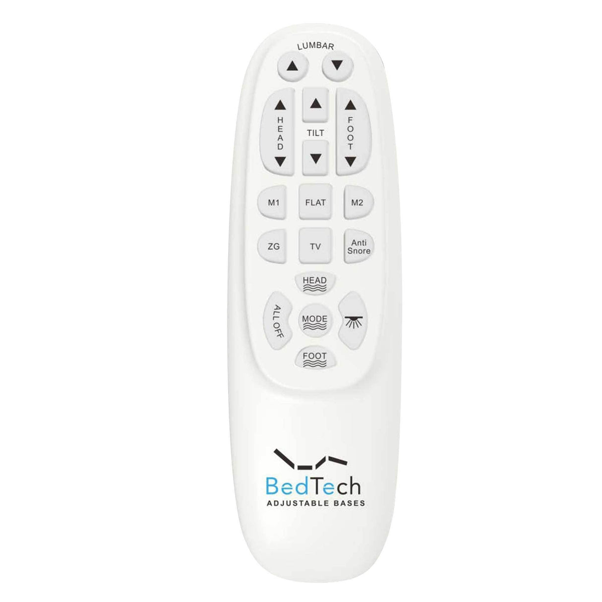 BT6500 Twin XL Adjustable Bed Base With Head/Foot Tilt and Lumbar Position Adjustment