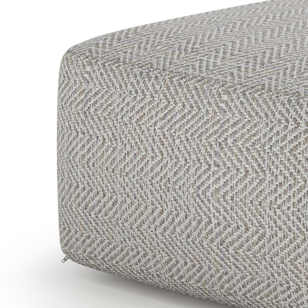 Nate - Handcrafted Square Pouf by Couch.com