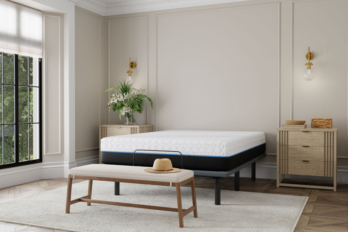 Copper Lux - 12" Soft Memory Foam Mattress With Phase Change Cooling Fabric by Couch.com