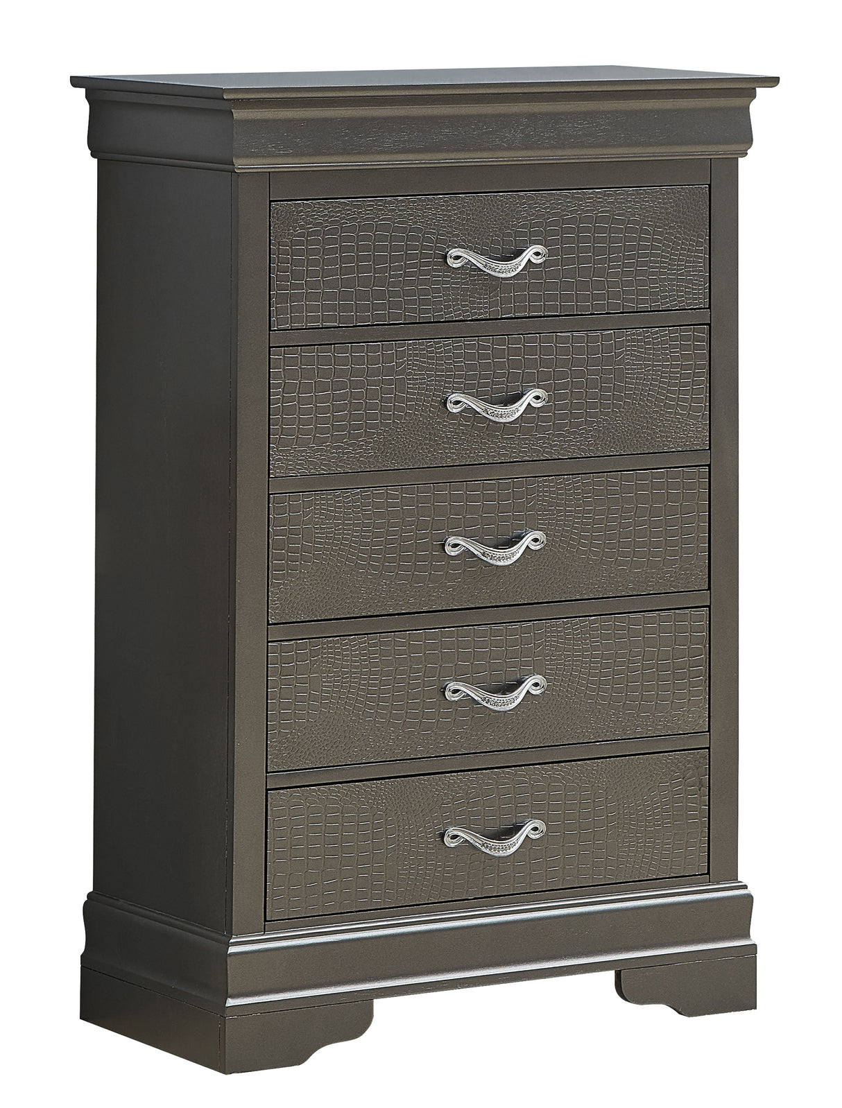 Sleek Transitional Chest - Metal Black by Couch.com