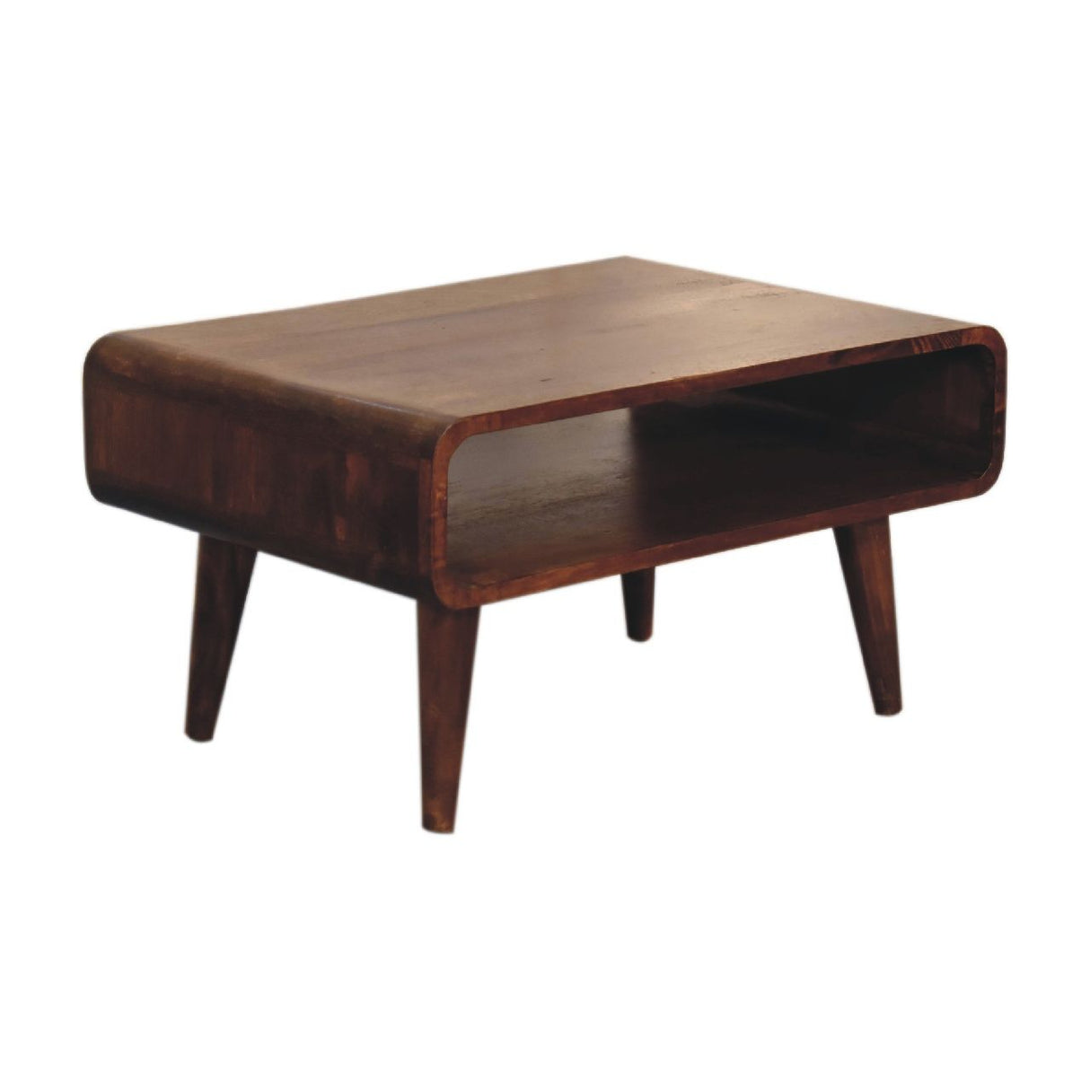 Solid Wood Open Media Unit by Couch.com