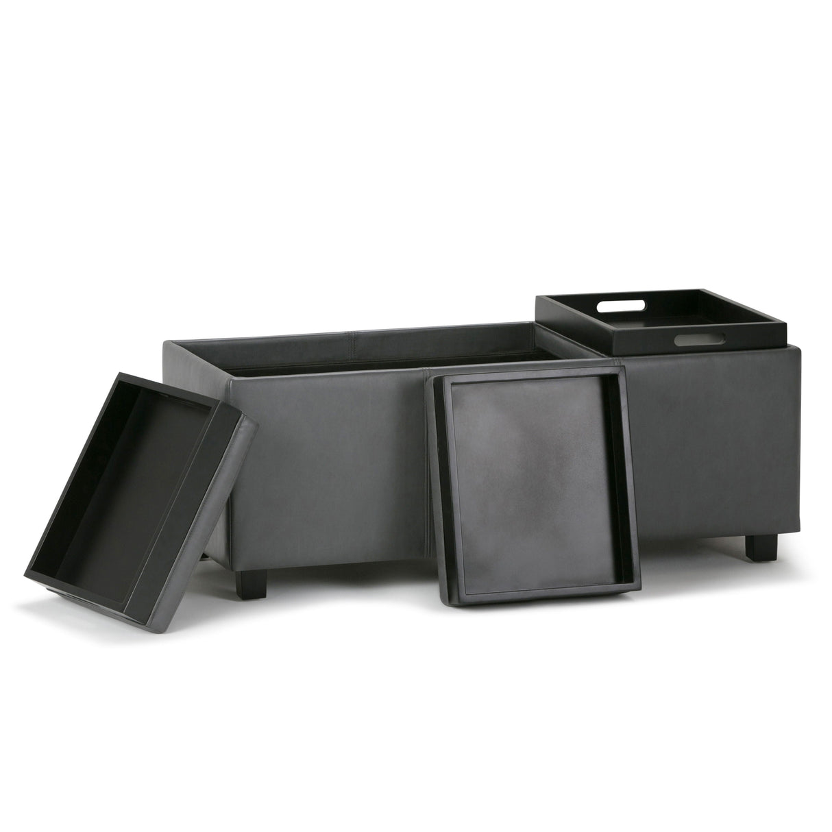 Avalon - Upholstered Storage Ottoman by Couch.com