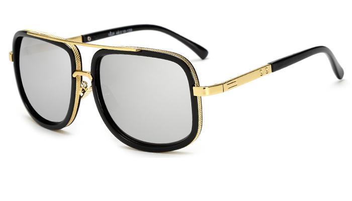 Luxury Modern Oversized Men and Woman Unisex Luxury Polarized Sunglasses Square Retro Oculos de sol Sunglasses With UV400 Prozection and Gradient Mirror Eyewear Glasses