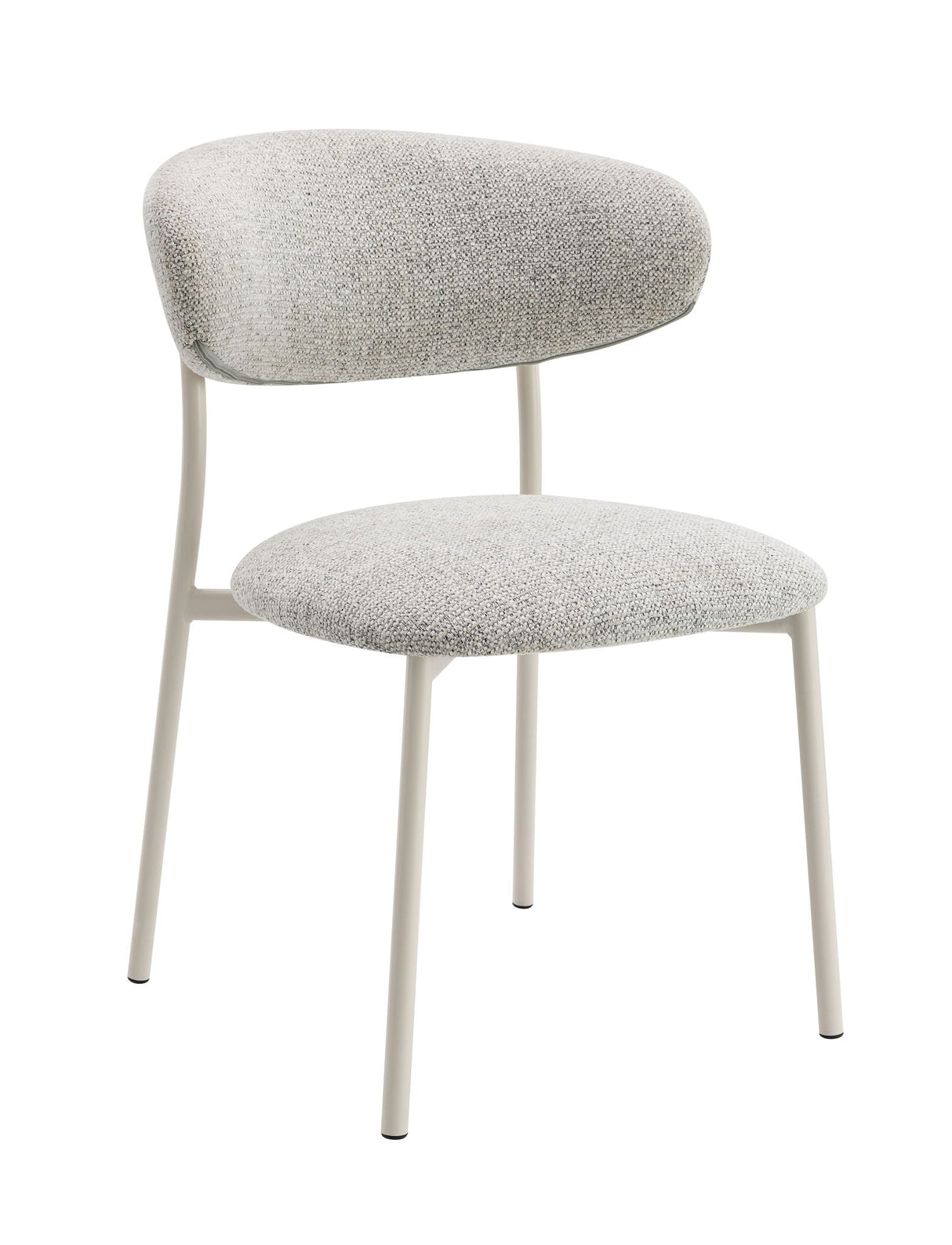 Kalam - Fabric Side Chair (Set of 2) - Light Gray by Couch.com