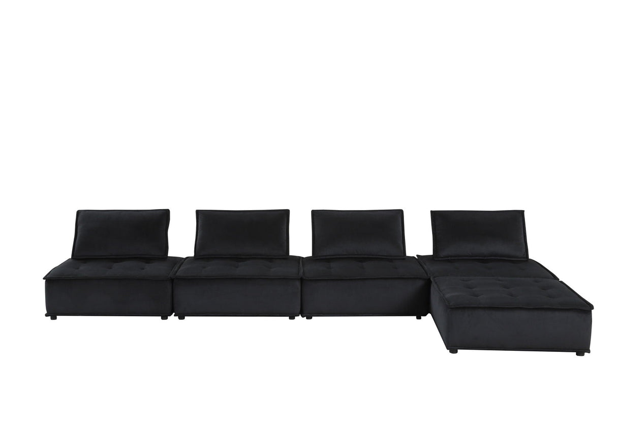 Anna - Stylish Sectional Sofa Ottoman by Couch.com