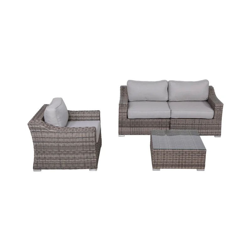 Stylish Sofa Seating Group With Cushions Perfect For Outdoor Gatherings by Couch.com