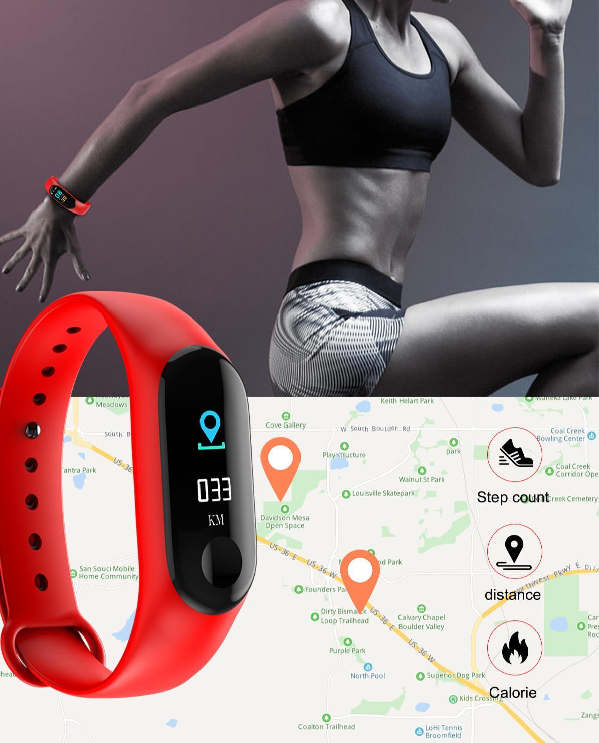 Smart Fitness Waterproof Sports Watches For IOS and Android Sistems Smartwatch With Heart Rate Monitor and Blood Pressure With Several Functions For Men Women and Kids