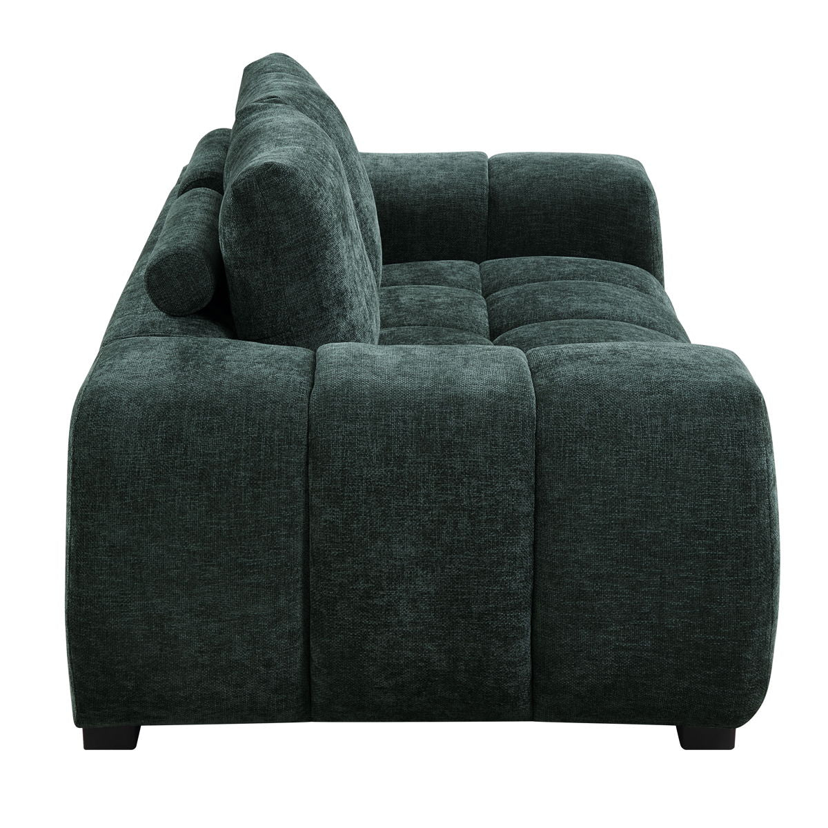 Ferrand - Chenille Loveseat - Green by Couch.com