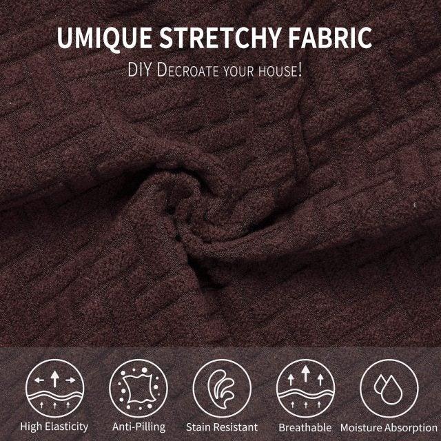 Chair Seat Covers for Dining Room Removable Washable Anti-Dust Seat Protector Removable Dining Seat Cover And Dining Chair Covers Stretch Seat Cushion Slipcover for Dining Room Kitchen Chairs